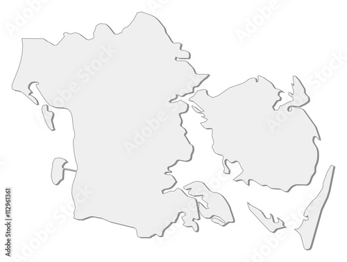 Map - South Denmark (Danmark)