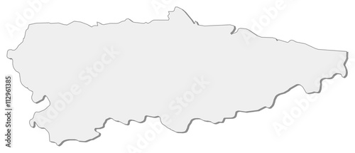 Map - Asturias  Spain 