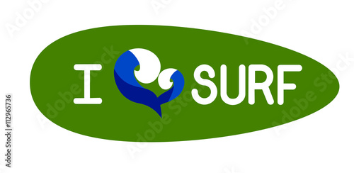 I love surf concept