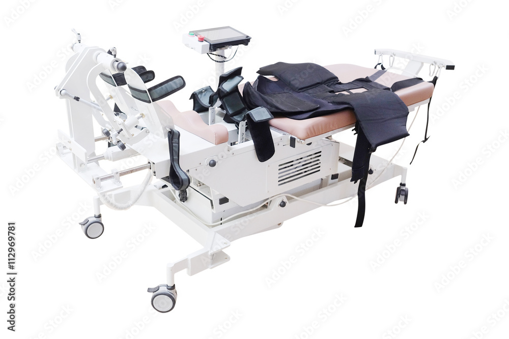 bed for a backbone extract