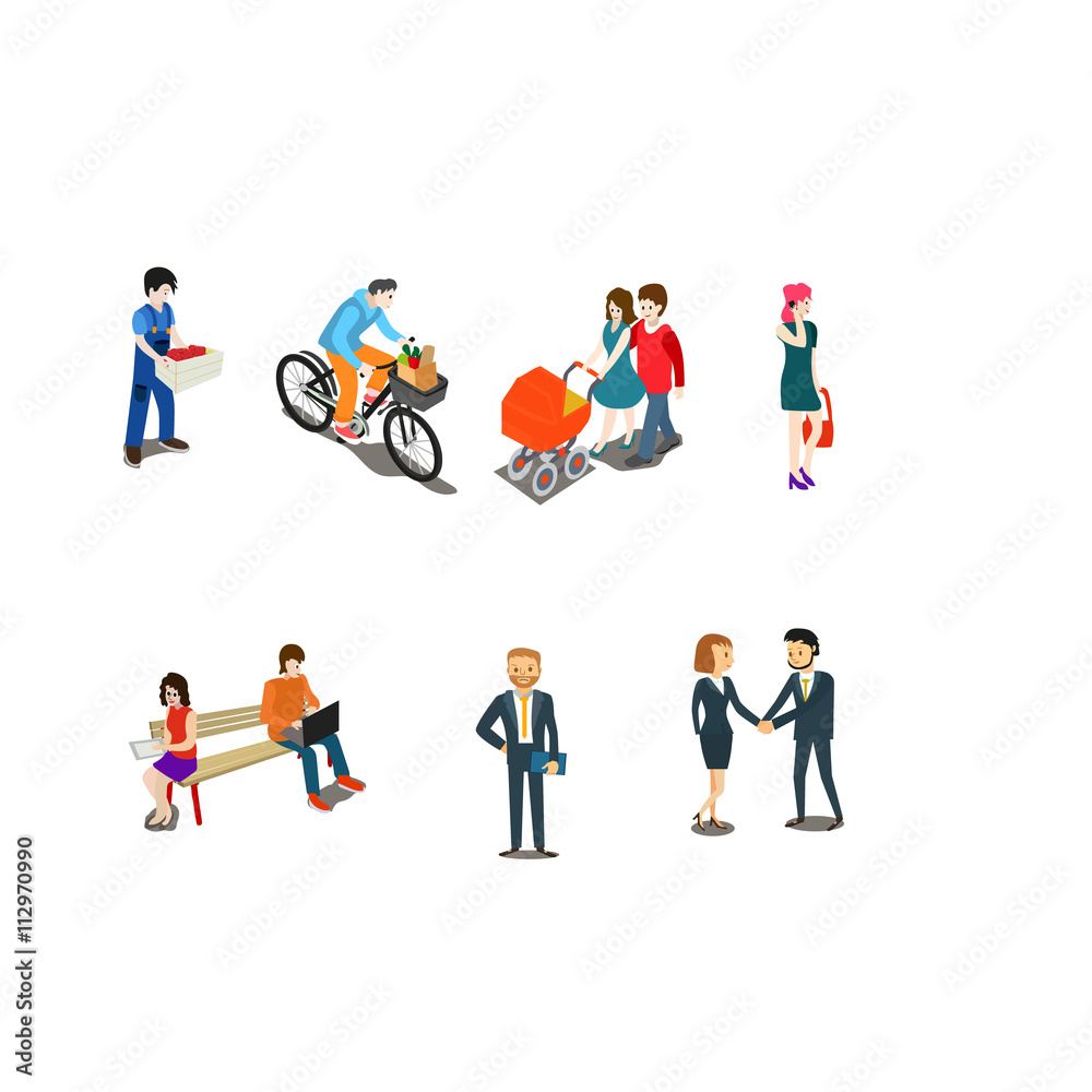 people with different professions people with different professions