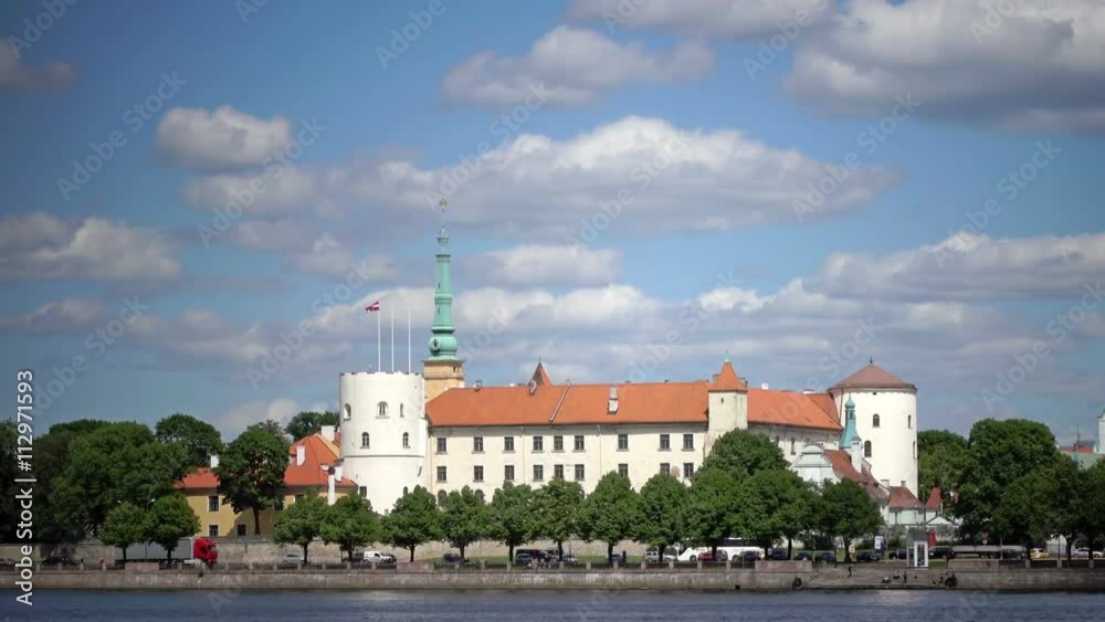 view of the Riga Castle - the residence of President of Latvia Old Town, Riga, Latvia view of the Riga Castle - the residence of President of Latvia Old Town, Riga, Latvia