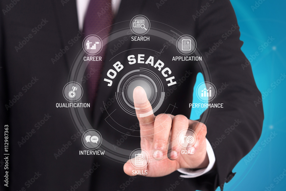 JOB SEARCH TECHNOLOGY COMMUNICATION TOUCHSCREEN FUTURISTIC CONCE JOB SEARCH TECHNOLOGY COMMUNICATION TOUCHSCREEN FUTURISTIC CONCE