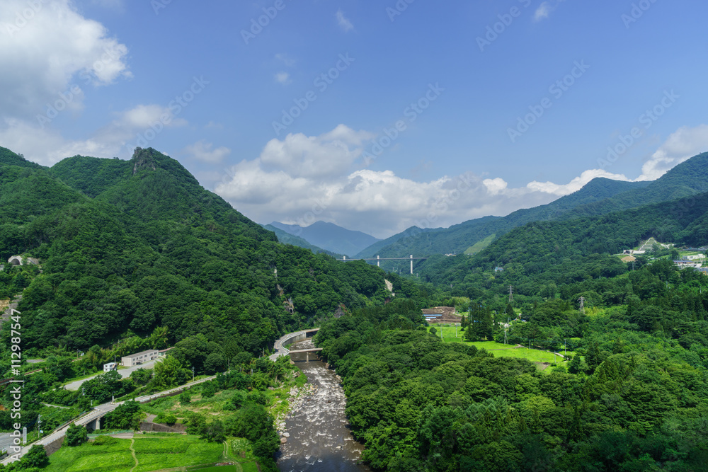 夏のヤンバダム予定地の風景 夏のヤンバダム予定地の風景