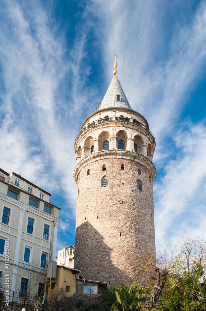 Galata Tower, in Istanbul