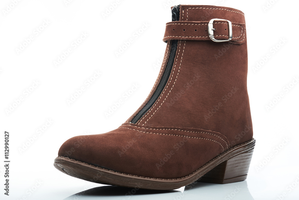 brown woman boot