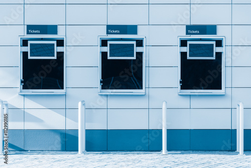 Stadium ticket offices.