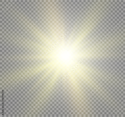 Abstract image of lighting flare.