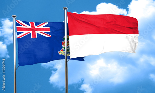 cayman islands flag with Indonesia flag, 3D rendering Free Download cayman islands flag with Indonesia flag, 3D rendering - GFXLoad