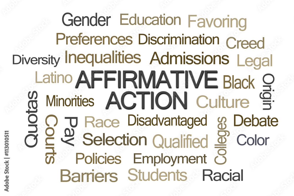Affirmative Action Word Cloud Affirmative Action Word Cloud