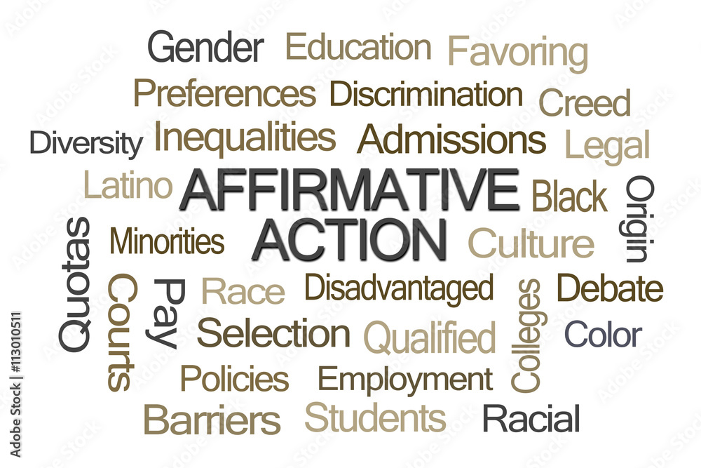 Affirmative Action Word Cloud