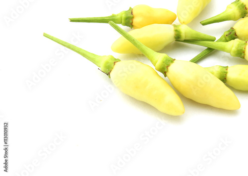 Red Chilli Dry isolated on white background