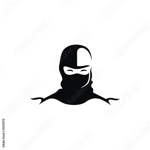 Ninja logo vector