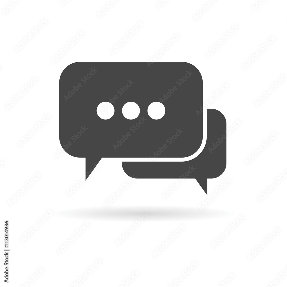 Speech bubbles, Forum icon, Blog icon Speech bubbles, Forum icon, Blog icon