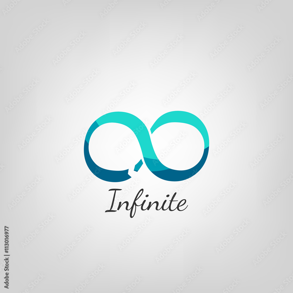 Infinite Symbol Icon Or Logo Design Template. Corporate Branding Identity. Vector Illustration Infinite Symbol Icon Or Logo Design Template. Corporate Branding Identity. Vector Illustration