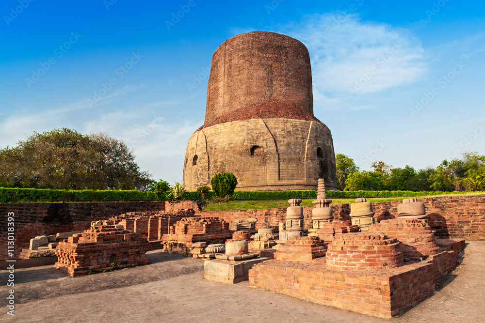 Fotografie Dhamekh Stupa