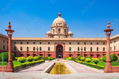 Cuadro en lienzo Rashtrapati Bhavan