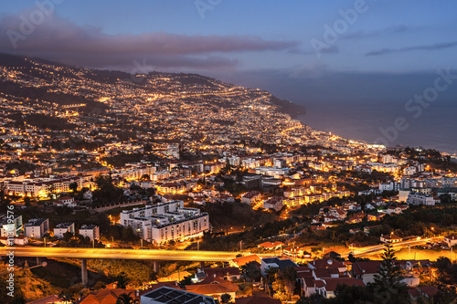 Funchal aerial view
