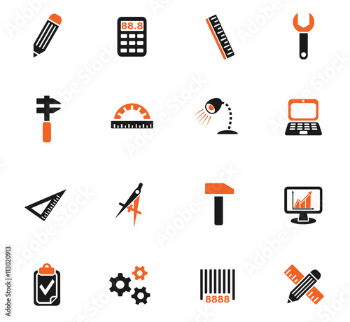 engineering icon set