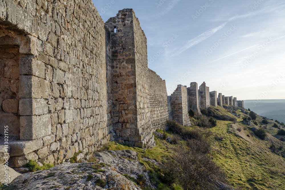 Castle of Gormaz in Soria, Spain