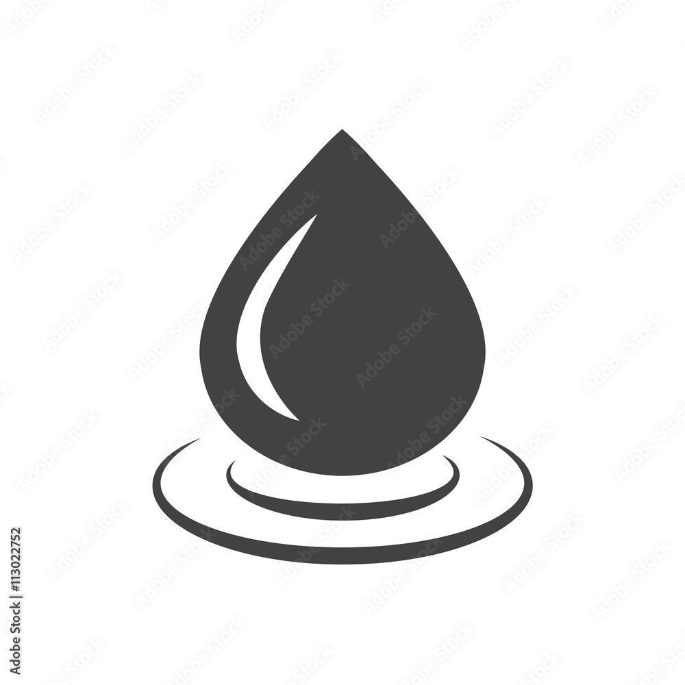 drop of water icon vector drop of water icon vector