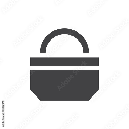 paper bag icon design