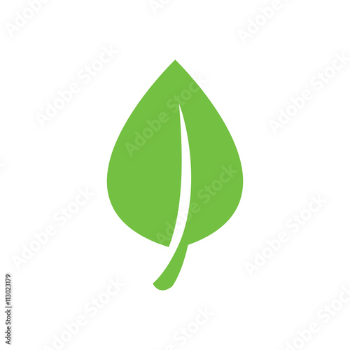 Icons of leaf  green