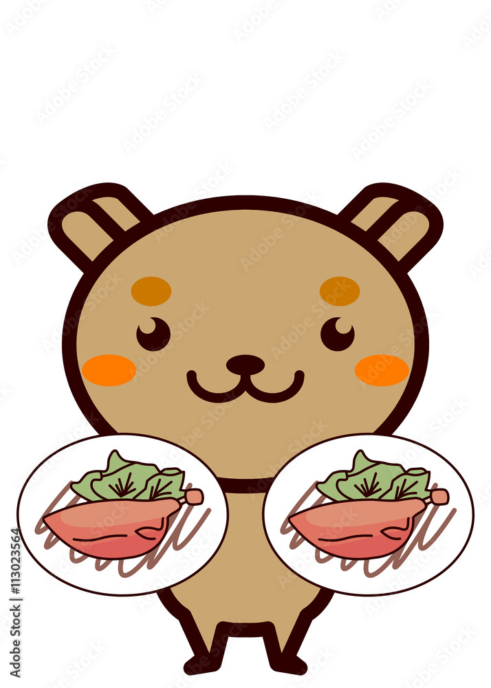 鴨肉のコンフィと動物シリーズ 鴨肉のコンフィと動物シリーズ