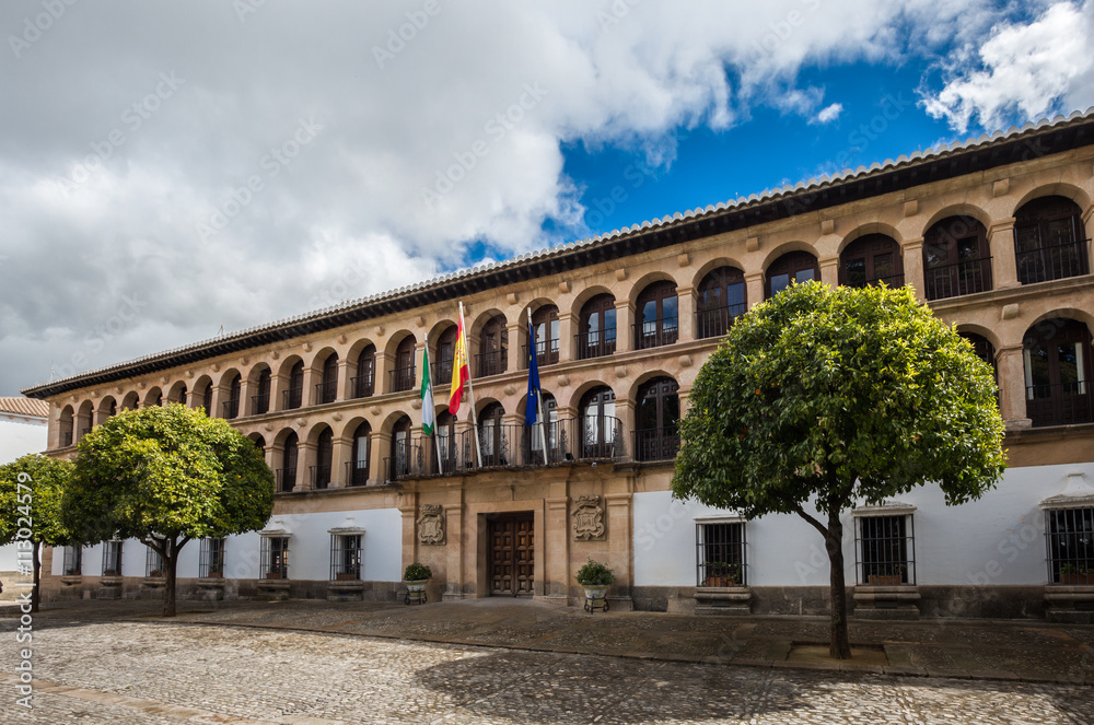 Ayuntamiento de Ronda, en Málaga, España Ayuntamiento de Ronda, en Málaga, España