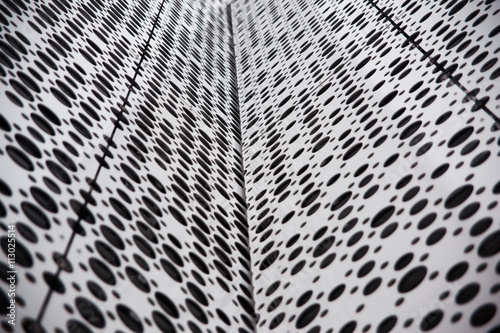 Wallpaper Mural BW circles panel Torontodigital.ca