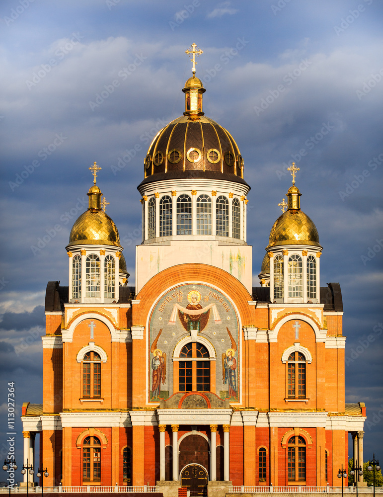 Fototapeta premium Church in Obolon. Kiev.