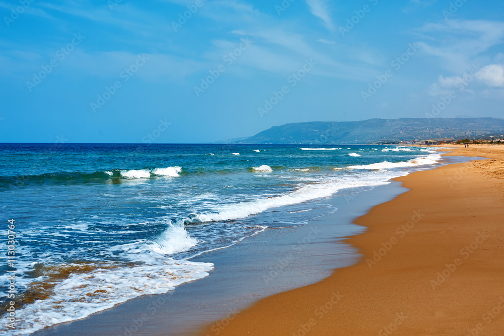 Sunny beach, Crete
