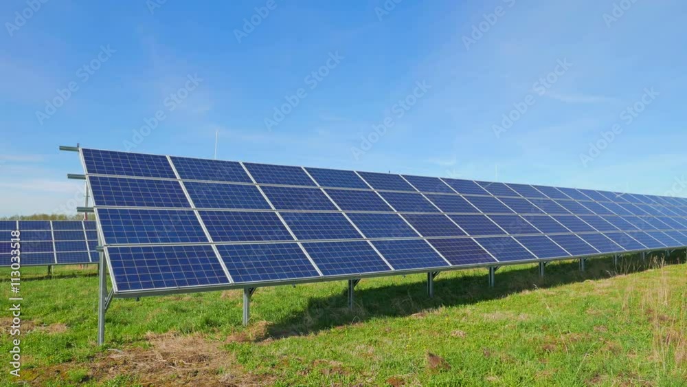 solar panels and rural landscape solar panels and rural landscape