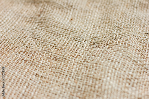 texture of coarse cloth with pleats, burlap for background and t