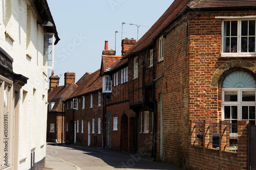 BEACONSFIELD, ENGLAND - JUNE 2016: old narrow side street © Christopher Hall
