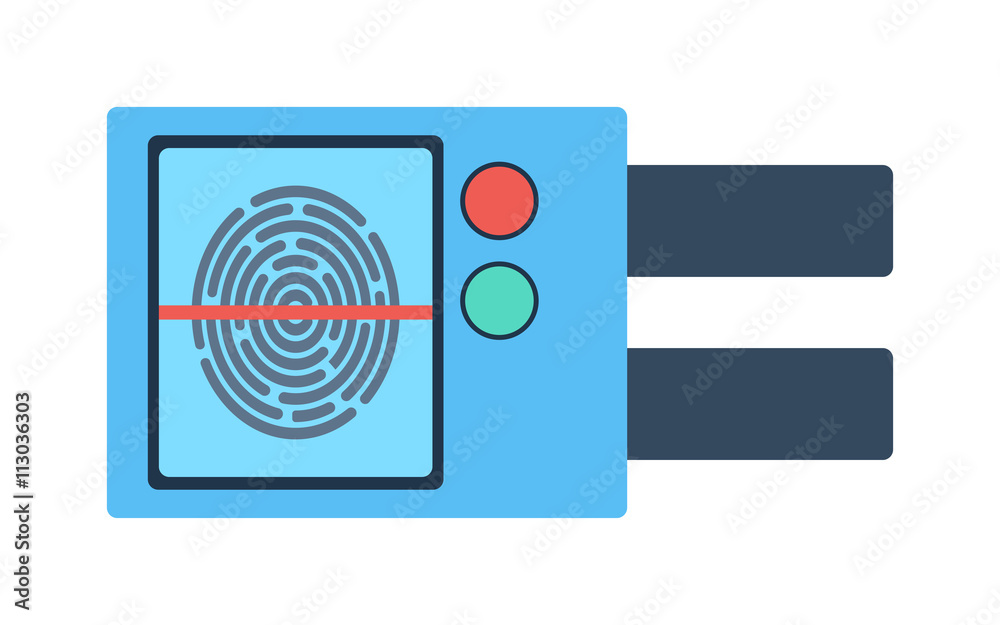 Door lock vector illustration. Door lock vector illustration.