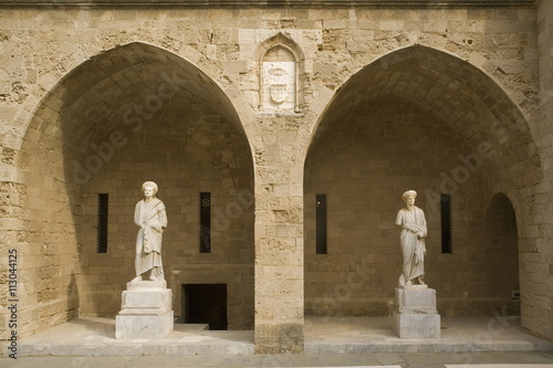 Palace of the Knights, Rhodes, Dodecanese, Greek Islands, Greece