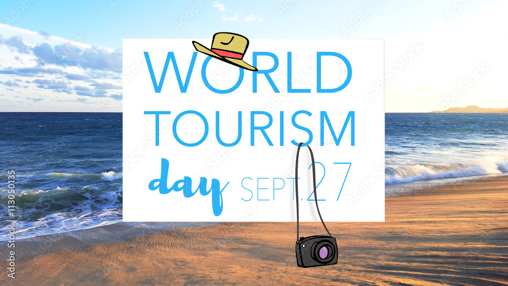 World tourism day, September 27 Stock Photo | Adobe Stock