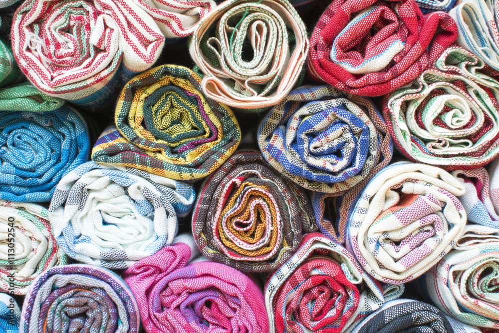 colorful the fabric background colorful the fabric background