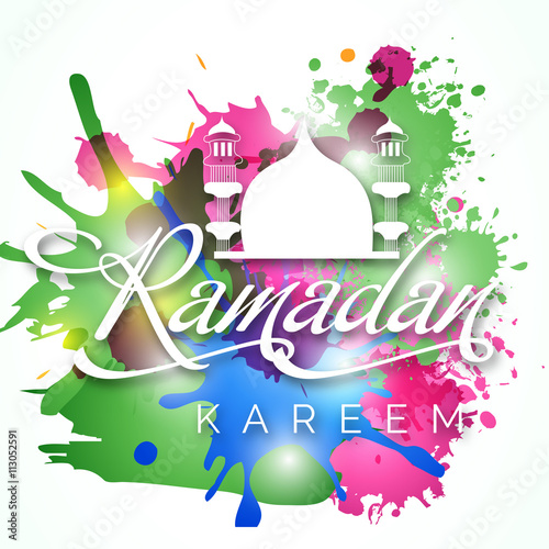 Ramadan Kareem background.
