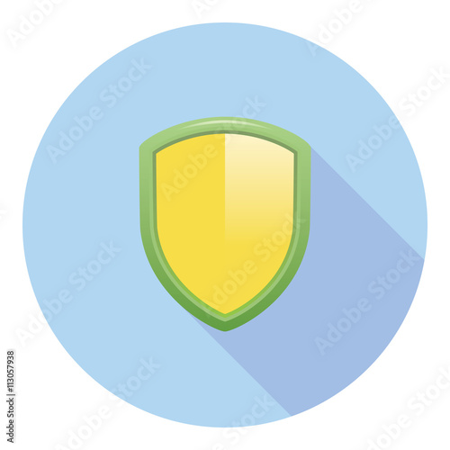 Free Download Glossy Security Shield - GFXLoad