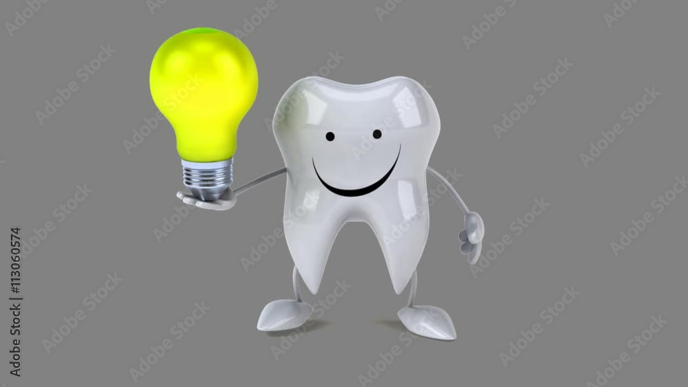 Fun tooth - Computer animation Fun tooth - Computer animation