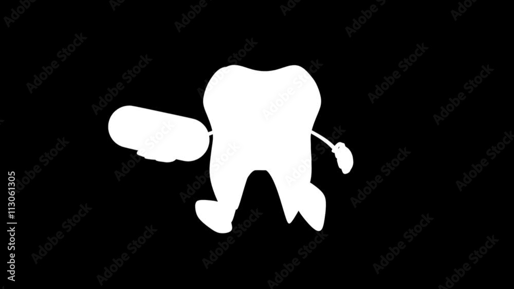 Fun tooth - Computer animation Fun tooth - Computer animation