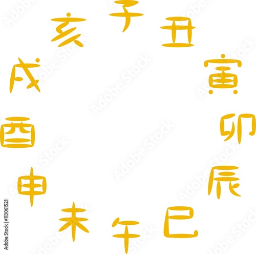 十二支　漢字
