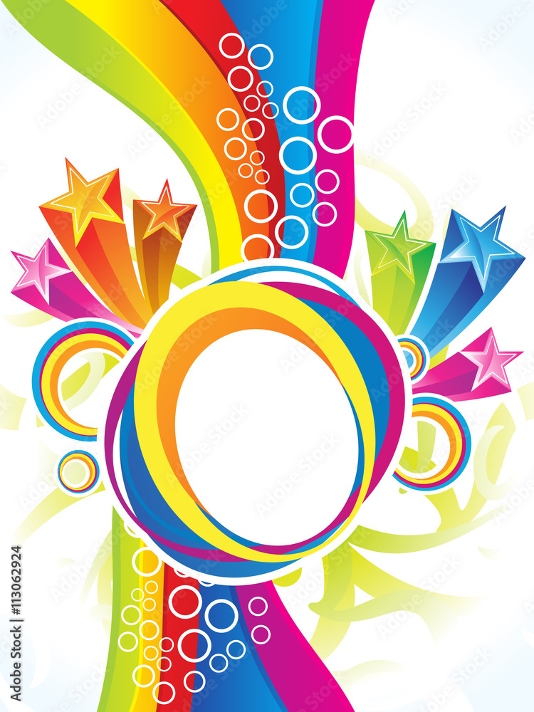 abstract artistic rainbow explode abstract artistic rainbow explode
