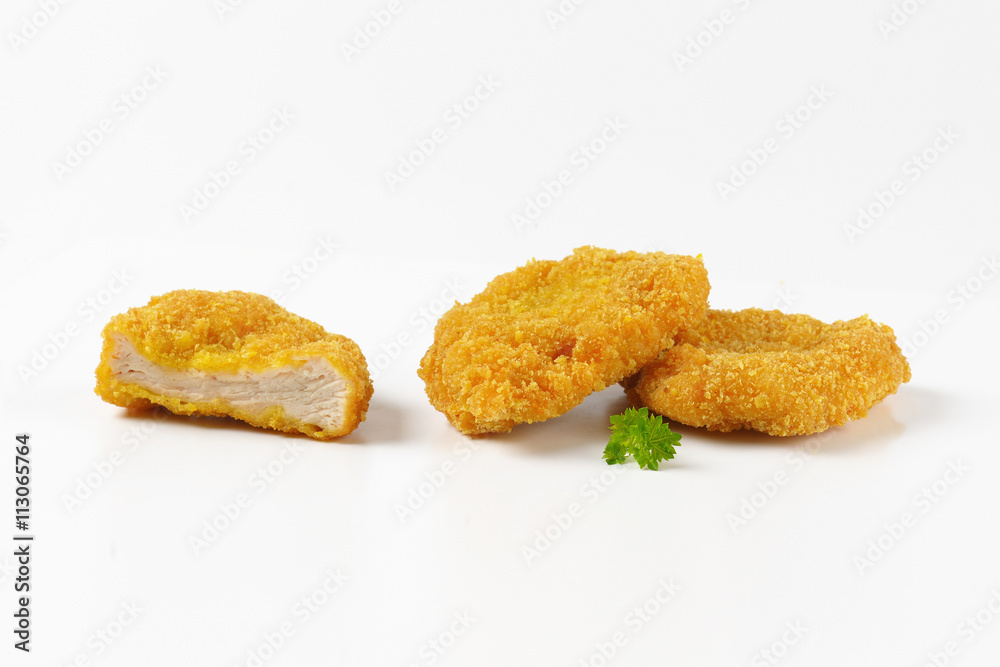 cooked turkey nuggets cooked turkey nuggets
