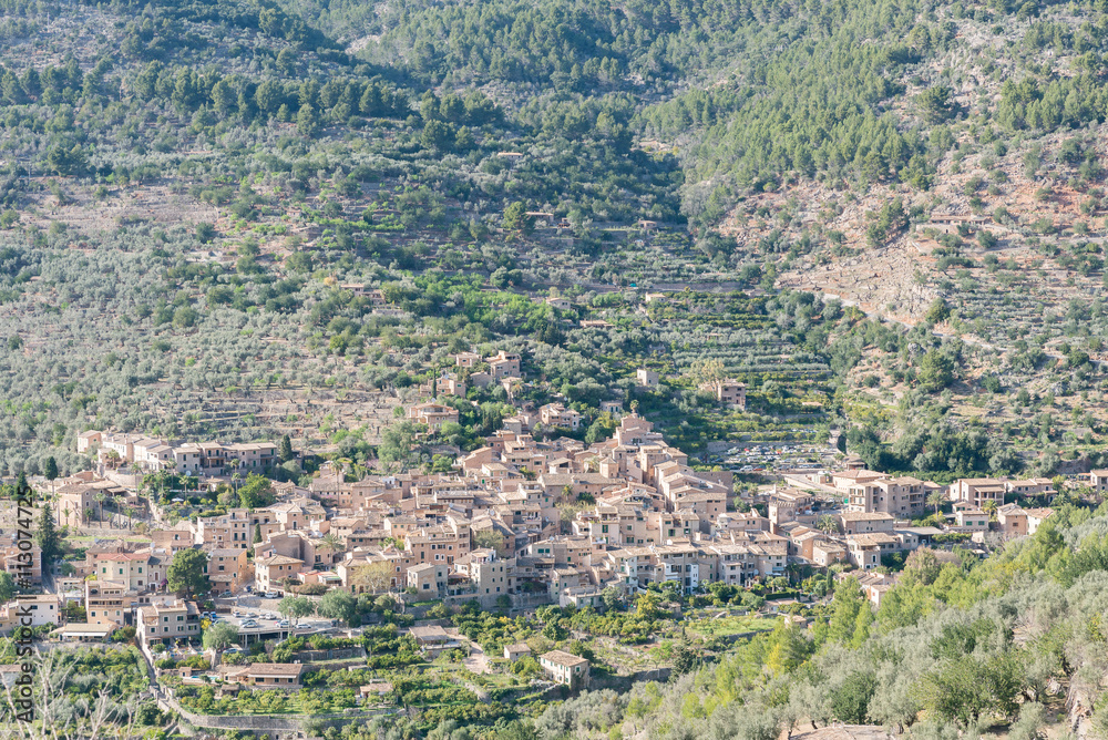 Obraz premium Around Village Fornalutx on Mallorca