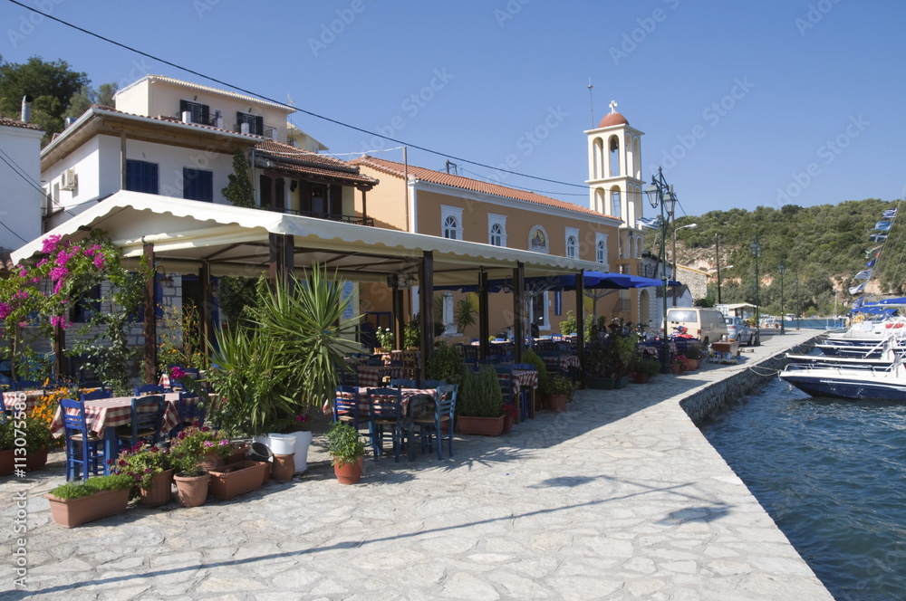 Vathi, Meganisi, Ionian Islands, Greek Islands, Greece Vathi, Meganisi, Ionian Islands, Greek Islands, Greece
