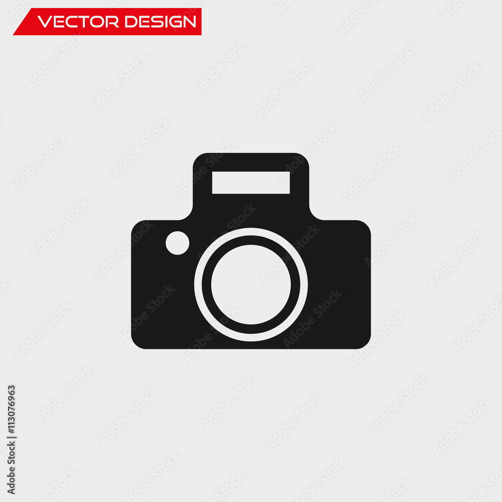 Vector camera icon Vector camera icon