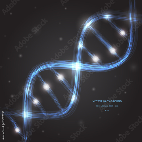 Abstract vector flowing bright background. Medical science of DN